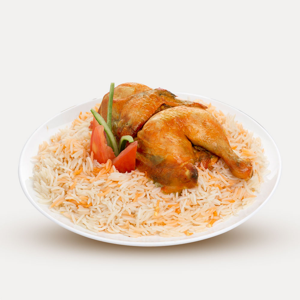 نصف دجاج مندي